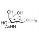 Methyl 2-Acetamido-2-deoxy-β-D-galactopyranoside (CAS 3055-46-7) - chemical structure image