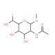 Methyl 2-Acetamido-2-deoxy-β-D-glucopyranoside (CAS 3946-01-8) - chemical structure image