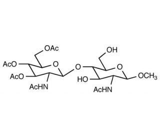 Methyl 2-Acetamido-4-O-(2-acetamido-3,4,6-tri-O-acetyl-&beta;- D-glucopyranosyl)-2-deoxy-&beta;-D-glucopyranoside (CAS 97242-82-5) - ch
