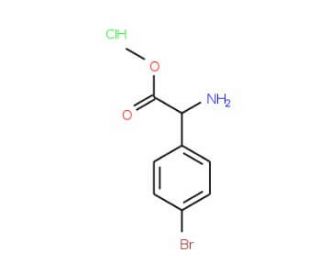 Methyl 2-amino-2-(4-bromophenyl)acetatehydrochloride - chemical structure image