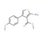 Methyl 2-amino-4-(4-methoxyphenyl)thiophene-3-carboxylate (CAS 350988-34-0) - chemical structure image