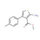 Methyl 2-amino-4-(4-methylphenyl)thiophene-3-carboxylate (CAS 350997-08-9) - chemical structure image