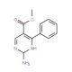 Methyl 2-amino-4-phenylpyrimidine-5-carboxylate (CAS 1150163-80-6) - chemical structure image