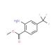 methyl 2-amino-4-(trifluoromethyl)benzoate (CAS 61500-87-6) - chemical structure image