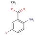 Methyl 2-amino-5-bromobenzoate (CAS 52727-57-8) - chemical structure image