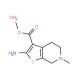 Methyl 2-amino-6-methyl-4,5,6,7-tetrahydrothieno-[2,3-c]pyridine-3-carboxylate monohydrate - chemical structure image