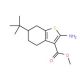 Methyl 2-amino-6-tert-butyl-4,5,6,7-tetrahydro-1-benzothiophene-3-carboxylate - chemical structure image