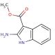Methyl 2-aminoindole-3-carboxylate (CAS 113772-14-8) - chemical structure image