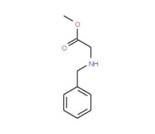 methyl 2-(benzylamino)acetate (CAS 17136-35-5) - chemical structure image