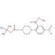 Methyl 2-(Boc-piperazin-1-yl)-5-nitrobenzoate (CAS 870703-73-4) - chemical structure image