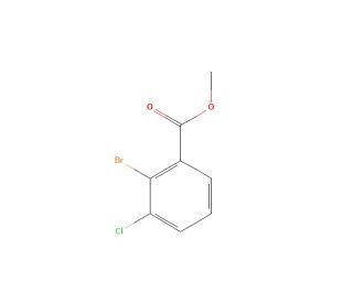 Methyl 2-bromo-3-chlorobenzoate (CAS 1107627-14-4) - chemical structure image