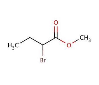 Methyl 2-bromobutyrate (CAS 3196-15-4) - chemical structure image