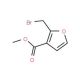 Methyl 2-(bromomethyl)furan-3-carboxylate (CAS 53020-08-9) - chemical structure image