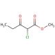 Methyl 2-chloro-3-oxovalerate (CAS 114192-09-5) - chemical structure image
