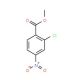 methyl 2-chloro-4-nitrobenzoate (CAS 13324-11-3) - chemical structure image