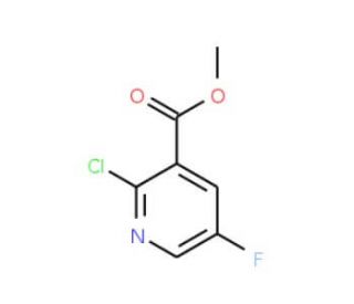 Methyl 2-chloro-5-fluoronicotinate (CAS 847729-27-5) - chemical structure image