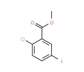 Methyl-2-chloro-5-iodobenzoate (CAS 620621-48-9) - chemical structure image