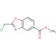 Methyl 2-(chloromethyl)-1,3-benzoxazole-5-carboxylate - chemical structure image