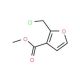 Methyl 2-(chloromethyl)-3-furoate (CAS 53020-07-8) - chemical structure image