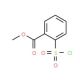 Methyl 2-(chlorosulphonyl)benzoate (CAS 26638-43-7) - chemical structure image