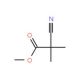 Methyl 2-cyano-2-methylpropanoate (CAS 72291-30-6) - chemical structure image