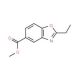 Methyl 2-ethyl-1,3-benzoxazole-5-carboxylate (CAS 924862-20-4) - chemical structure image