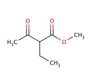 Methyl 2-ethylacetoacetate (CAS 51756-08-2) - chemical structure image