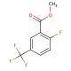 Methyl 2-fluoro-5-(trifluoromethyl)benzenecarboxylate (CAS 556112-92-6) - chemical structure image