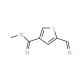Methyl 2-formylthiophene-4-carboxylate (CAS 67808-66-6) - chemical structure image