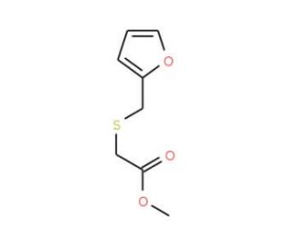 Methyl (2-furfurylthio)acetate (CAS 108499-33-8) - chemical structure image