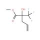 Methyl 2-hydroxy-2-(trifluoromethyl)pent-4-enoate (CAS 117015-45-9) - chemical structure image