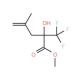 Methyl 2-hydroxy-4-methyl-2-(trifluoromethyl)pent-4-enoate - chemical structure image