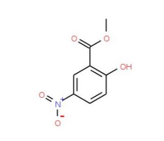 Methyl 2-hydroxy-5-nitrobenzoate (CAS 17302-46-4) - chemical structure image