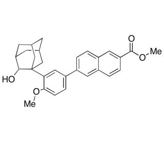Methyl 2-hydroxyadapalene - chemical structure image