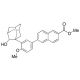 Methyl 2-hydroxyadapalene - chemical structure image
