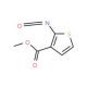 Methyl 2-isocyanatothiophene-3-carboxylate (CAS 50502-27-7) - chemical structure image