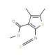 Methyl 2-isothiocyanato-4,5-dimethylthiophene-3-carboxylate - chemical structure image