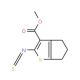 Methyl 2-isothiocyanato-5,6-dihydro-4H-cyclopenta[b]thiophene-3-carboxylate - chemical structure image