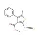 Methyl 2-isothiocyanato-5-methyl-4-phenylthiophene-3-carboxylate - chemical structure image