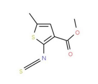 Methyl 2-isothiocyanato-5-methylthiophene-3-carboxylate - chemical structure image