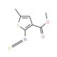 Methyl 2-isothiocyanato-5-methylthiophene-3-carboxylate - chemical structure image