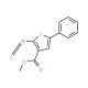 Methyl 2-isothiocyanato-5-phenylthiophene-3-carboxylate - chemical structure image