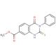 methyl 2-mercapto-4-oxo-3-phenyl-3,4-dihydroquinazoline-7-carboxylate - chemical structure image