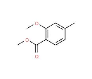 Methyl 2-methoxy-4-methylbenzoate (CAS 81245-24-1) - chemical structure image