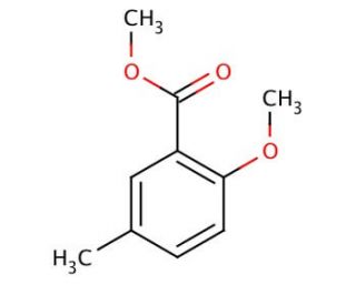 Methyl 2-methoxy-5-methylbenzoate (CAS 63113-79-1) - chemical structure image