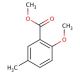 Methyl 2-methoxy-5-methylbenzoate (CAS 63113-79-1) - chemical structure image