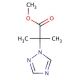 Methyl 2-methyl-2-(1H-1,2,4-triazol-1-yl)-propanoate - chemical structure image