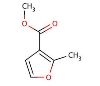 Methyl 2-methyl-3-furancarboxylate (CAS 6141-58-8) - chemical structure image