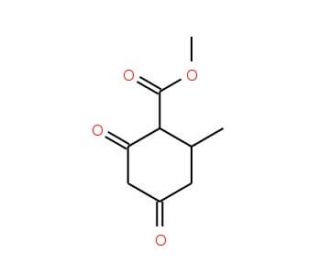 methyl 2-methyl-4,6-dioxocyclohexanecarboxylate - chemical structure image