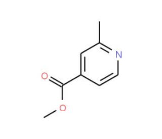 Methyl 2-Methylisonicotinic acid (CAS 16830-24-3) - chemical structure image